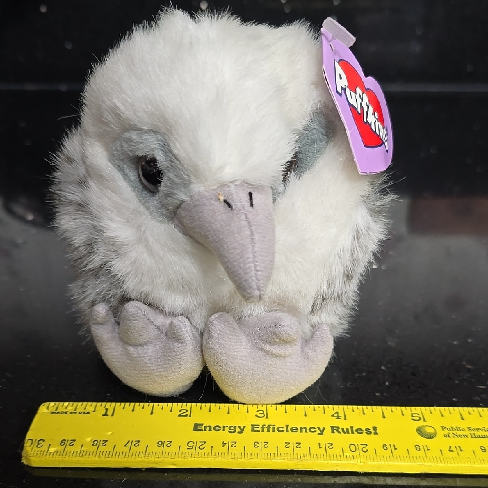 Vintage. Collectible. Swibco Puffkins-Swoop The Falcon. DOB 5/11/98
